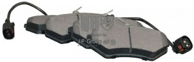 JP GROUP 1163607519 -  Комплект тормозных колодок, дисковый тормоз